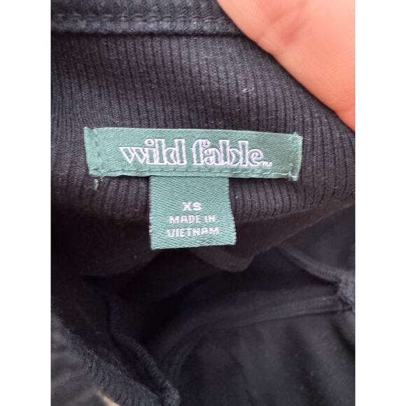 Women's Knit Skater Dress - Wild Fable Black Size Small - Picture 4 of 5